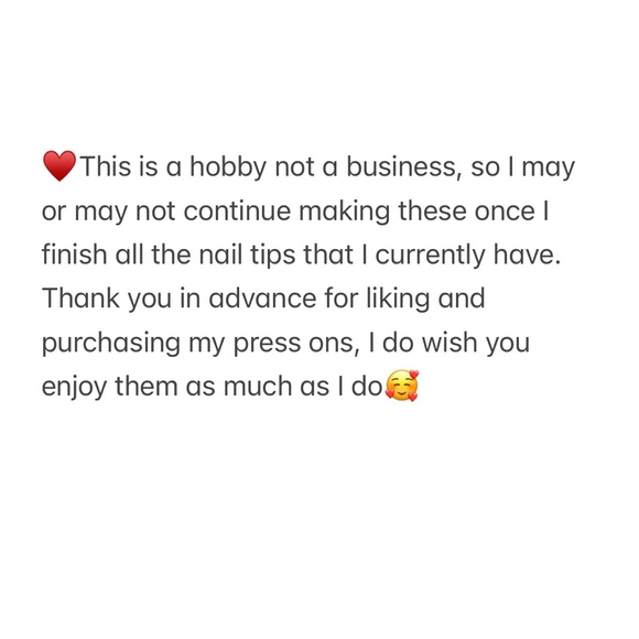 Hand made press on nails - Picture 7 of 10